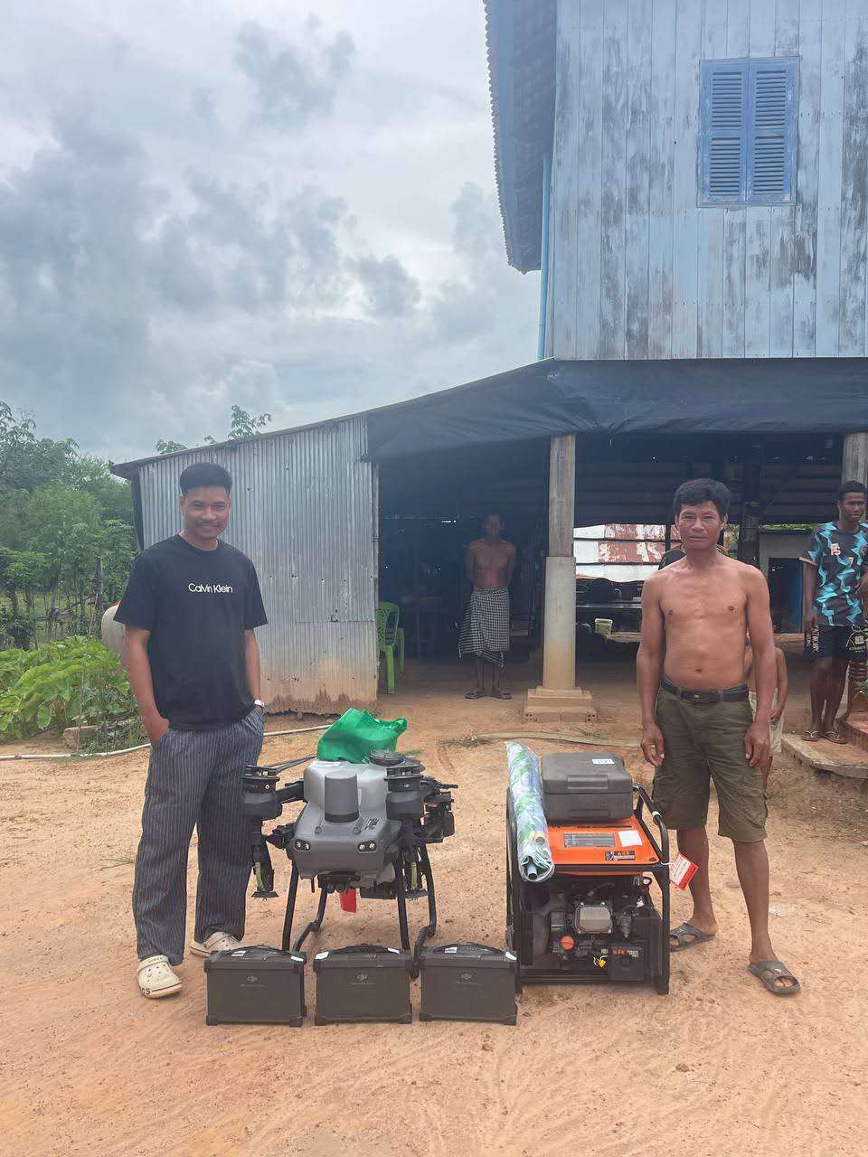 2025年7月25号成功交付一套无人机设备